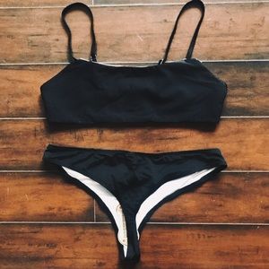 Black Thong Bikini